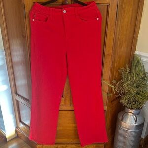 Judy Blue Vivid Red Jeans